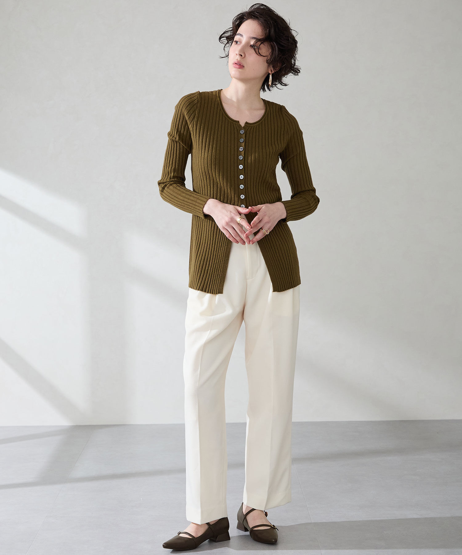 ORiental TRaffic「ポインテッドトゥダブルストラップパンプス/51306」|パンプス|