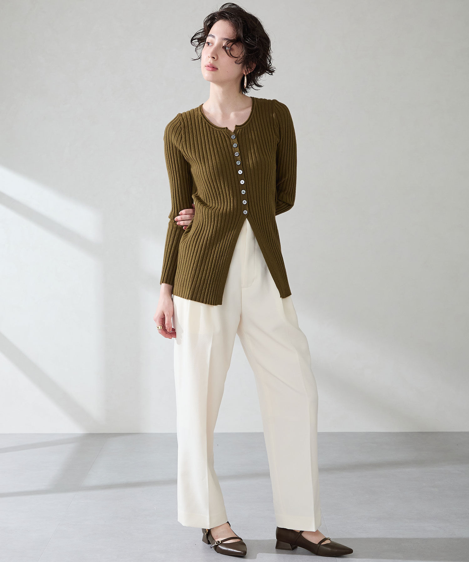 ORiental TRaffic「ポインテッドトゥダブルストラップパンプス/51306」|パンプス|