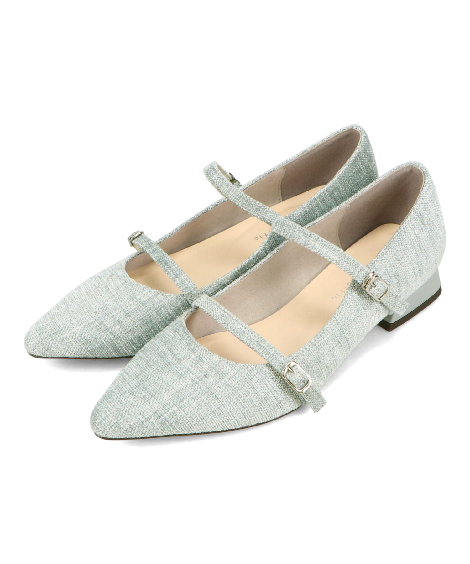 ORiental TRaffic「ポインテッドトゥダブルストラップパンプス/51306」|パンプス|