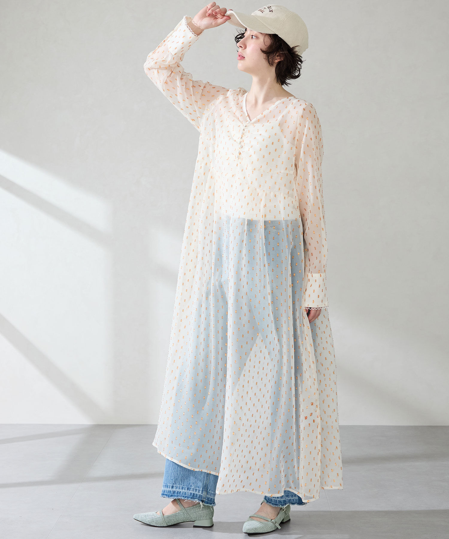 ORiental TRaffic「ポインテッドトゥダブルストラップパンプス/51306」|パンプス|