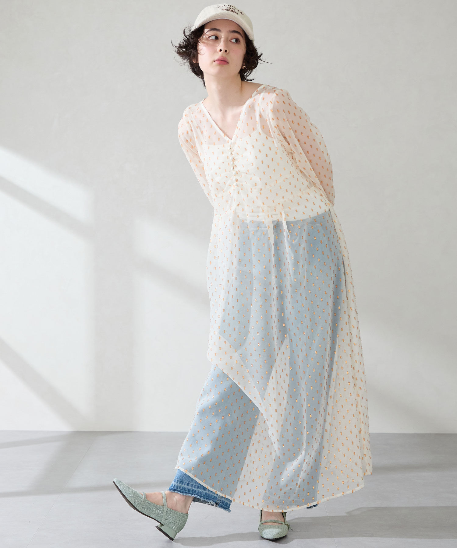 ORiental TRaffic「ポインテッドトゥダブルストラップパンプス/51306」|パンプス|