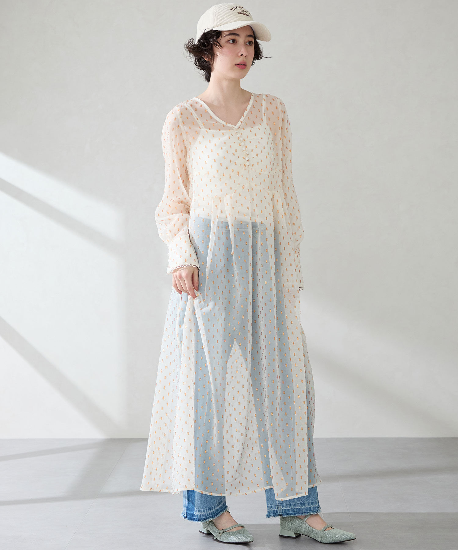 ORiental TRaffic「ポインテッドトゥダブルストラップパンプス/51306」|パンプス|