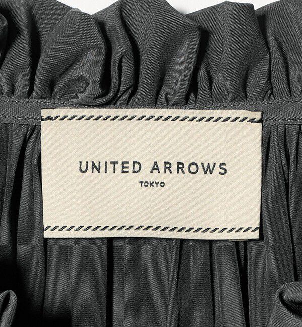 UNITED ARROWS「ボリュームギャザー ブラウス ‐ウォッシャブル‐」|シャツ・ブラウス|