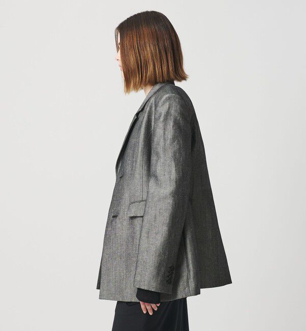 AEWEN MATOPH「＜AEWEN MATOPH＞ウールリネン ウエストシェイプジャケット」|テーラードジャケット|