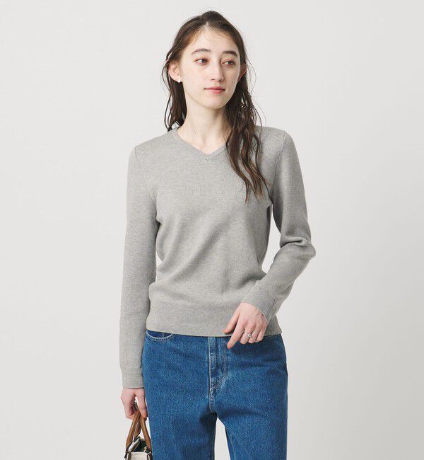 UNITED ARROWS「4WAY ボウタイレース ニット」|ニット・セーター|