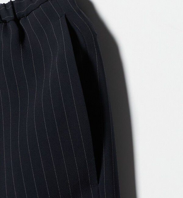 UNITED ARROWS「Drapy ピンストライプ イージーパンツ ‐ウォッシャブル‐」|スラックス|