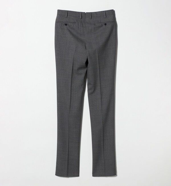UNITED ARROWS「ハウンドトゥース 1プリーツ スラックス R-MODEL」|スラックス|