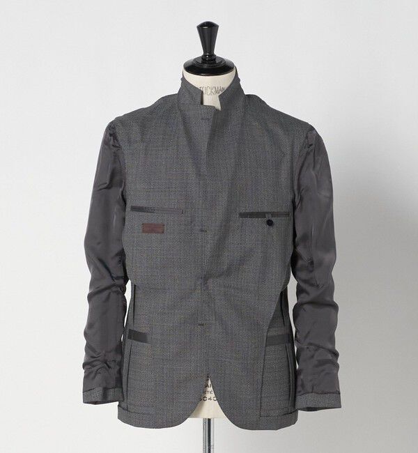 UNITED ARROWS「ハウンドトゥース シングル 3ボタン テーラードジャケット R-MODEL」|テーラードジャケット|