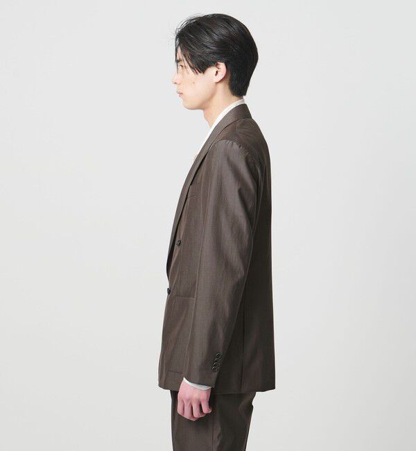 UNITED ARROWS「ポプリン ダブル 4ボタン テーラードジャケット R-MODEL」|テーラードジャケット|