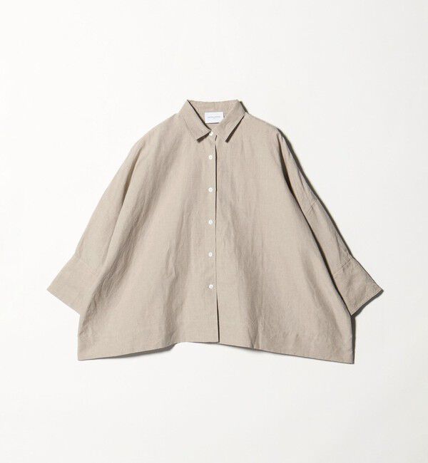 UNITED ARROWS「リネン ドルマン シャツ ‐ウォッシャブル‐」|シャツ・ブラウス|NATURAL