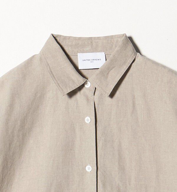UNITED ARROWS「リネン ドルマン シャツ ‐ウォッシャブル‐」|シャツ・ブラウス|