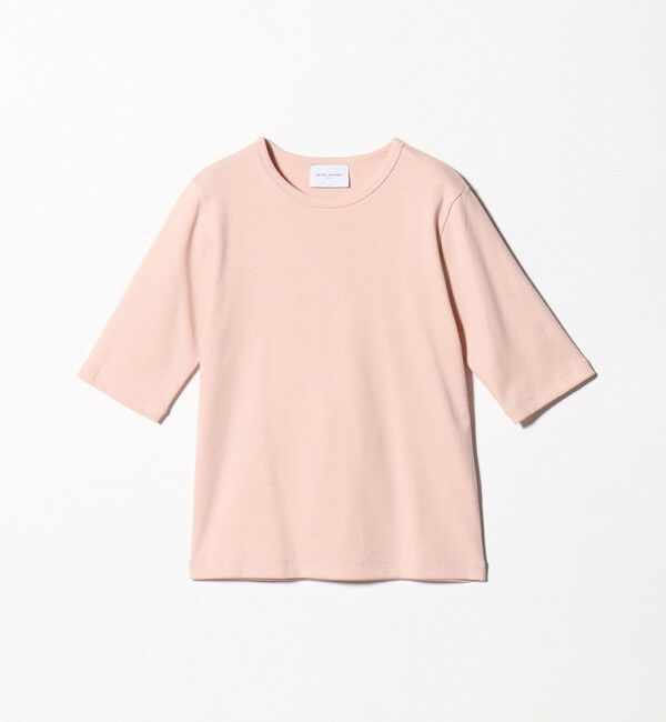 UNITED ARROWS「コットン フライス Tシャツ」|Tシャツ・カットソー|LT.PINK