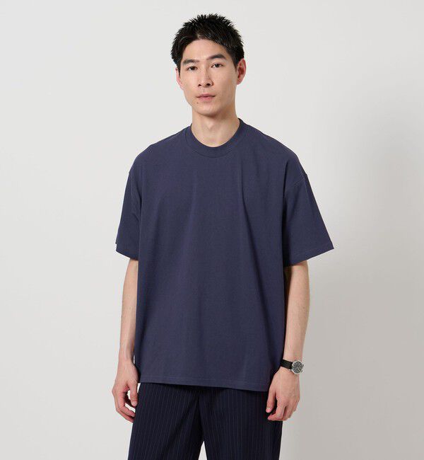 UNITED ARROWS green label relaxing「＜GOAT＞ボックス Tシャツ」|Tシャツ・カットソー|NAVY