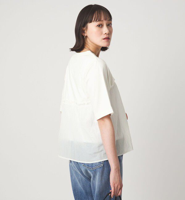 UNITED ARROWS green label relaxing「タフタ ドッキング ビスチェ プルオーバー」|Tシャツ・カットソー|