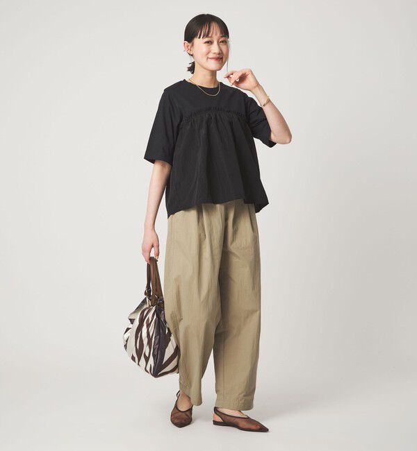 UNITED ARROWS green label relaxing「タフタ ドッキング ビスチェ プルオーバー」|Tシャツ・カットソー|