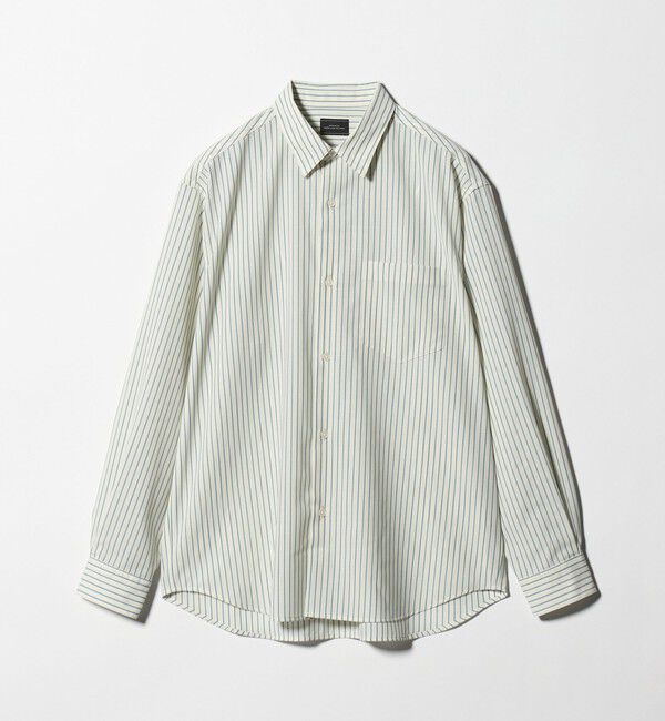 UNITED ARROWS green label relaxing「ウォッシャブル トロ パターン ジャストルーズ シャツ -ストレッチ-」|シャツ・ブラウス|
