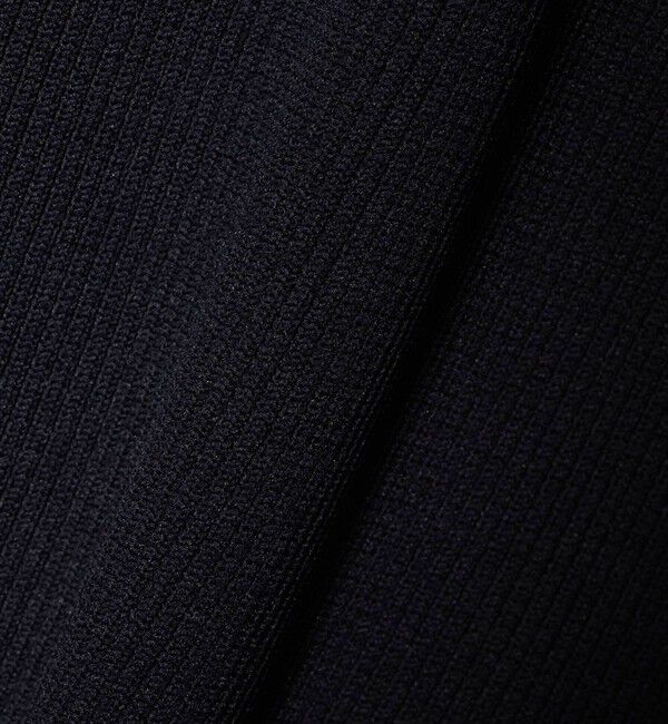 UNITED ARROWS green label relaxing「リブ エリレース 2WAY 5分袖 ニット プルオーバー」|ニット・セーター|