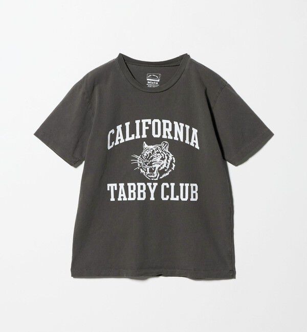 UNITED ARROWS green label relaxing「【別注】＜MIXTA＞ショートスリーブ プリント Tシャツ」|Tシャツ・カットソー|BLACK