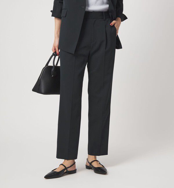 UNITED ARROWS green label relaxing「［size SHORT/TALLあり］サラフール テーパード パンツ 」|スラックス|