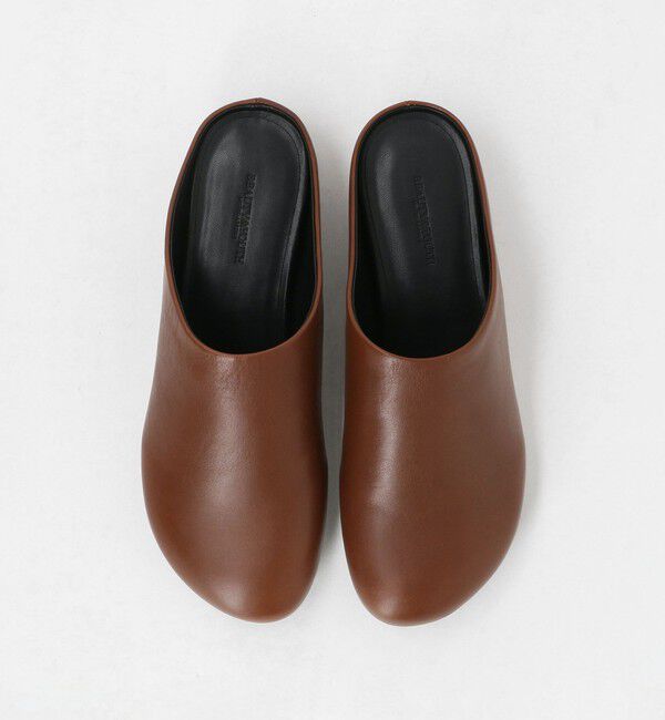 BEAUTY&YOUTH UNITED ARROWS「レザー インヒール スリッポン」|ローファー|