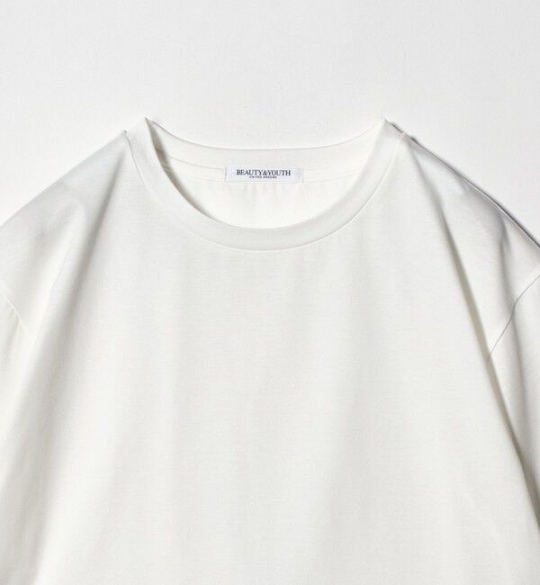 BEAUTY&YOUTH UNITED ARROWS「コットンポリエステル クロップド Tシャツ」|Tシャツ・カットソー|