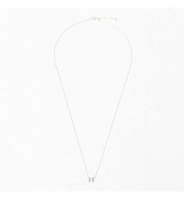 BEAMSBOY「シルバー925 イニシャル ネックレス」|その他|