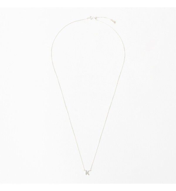 BEAMSBOY「シルバー925 イニシャル ネックレス」|その他|