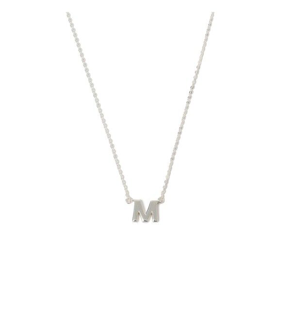BEAMSBOY「シルバー925 イニシャル ネックレス」|その他|M