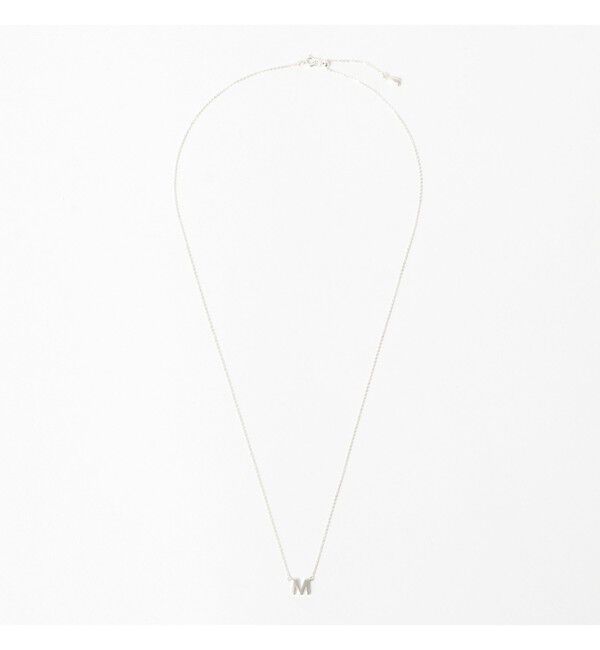 BEAMSBOY「シルバー925 イニシャル ネックレス」|その他|