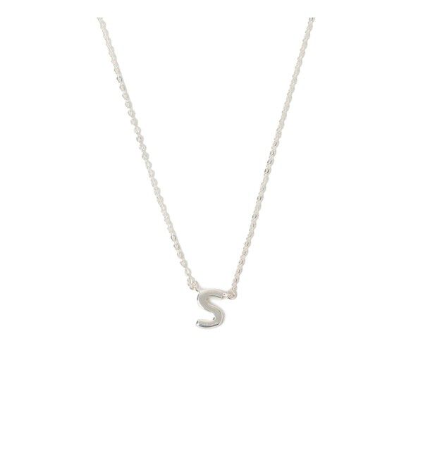 BEAMSBOY「シルバー925 イニシャル ネックレス」|その他|S