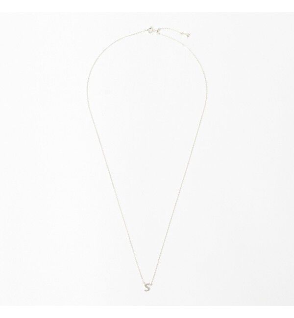 BEAMSBOY「シルバー925 イニシャル ネックレス」|その他|