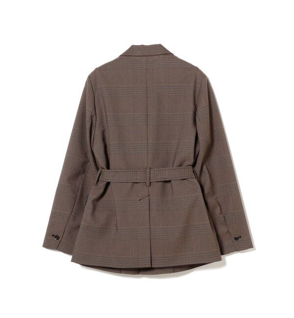 BEAMSBOY「チェック シューティング ジャケット」|テーラードジャケット|