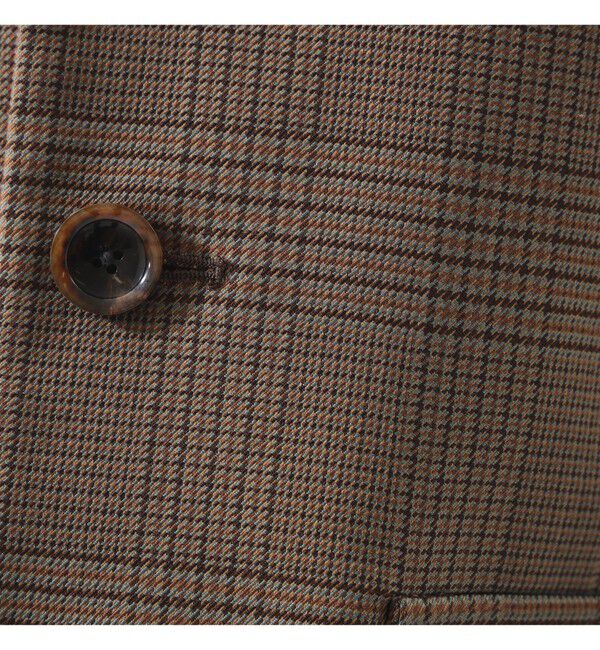BEAMSBOY「チェック シューティング ジャケット」|テーラードジャケット|