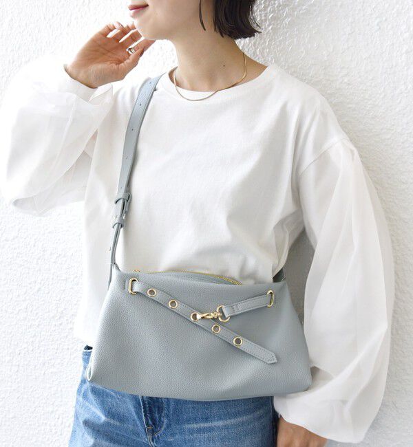 SHIPS for women「【WEB限定】ハトメ ベルト ワンショルダー バッグ S」|ショルダー・メッセンジャー|