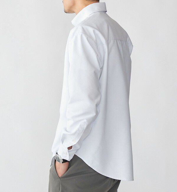 SHIPS「【WEB限定】SHIPS: 防シワ・吸水速乾 Drymix(R) プルオーバー ボダンダウン シャツ」|シャツ・ブラウス|