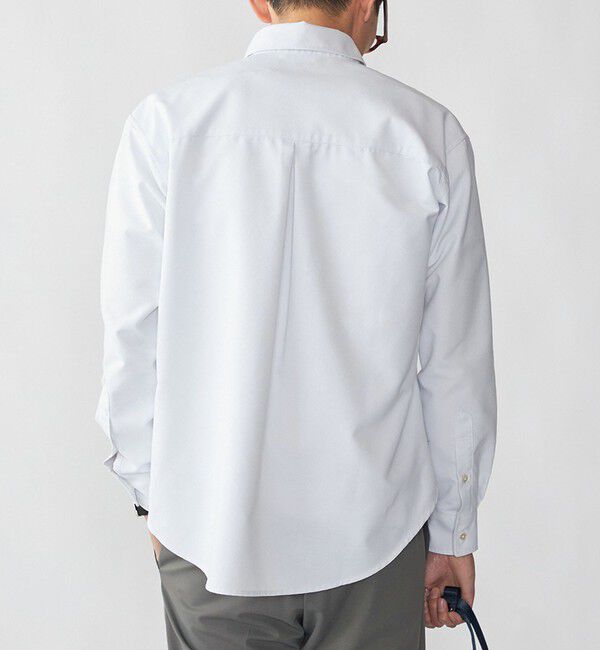 SHIPS「【WEB限定】SHIPS: 防シワ・吸水速乾 Drymix(R) プルオーバー ボダンダウン シャツ」|シャツ・ブラウス|