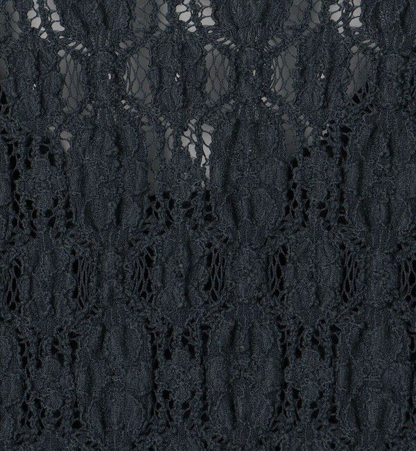 MACPHEE「コットンナイロンレース クルーネックプルオーバー」|Tシャツ・カットソー|