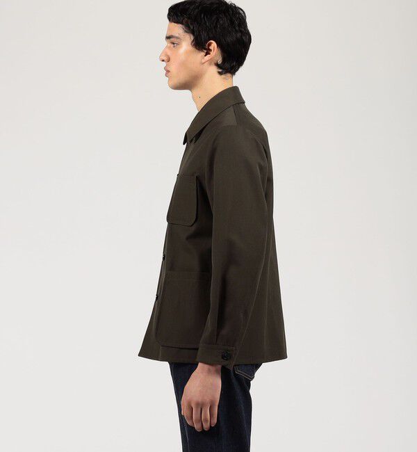 TOMORROWLAND MENS「ウールコットンギャバジン チョアジャケット TRENCH」|ブルゾン・スタジャン|