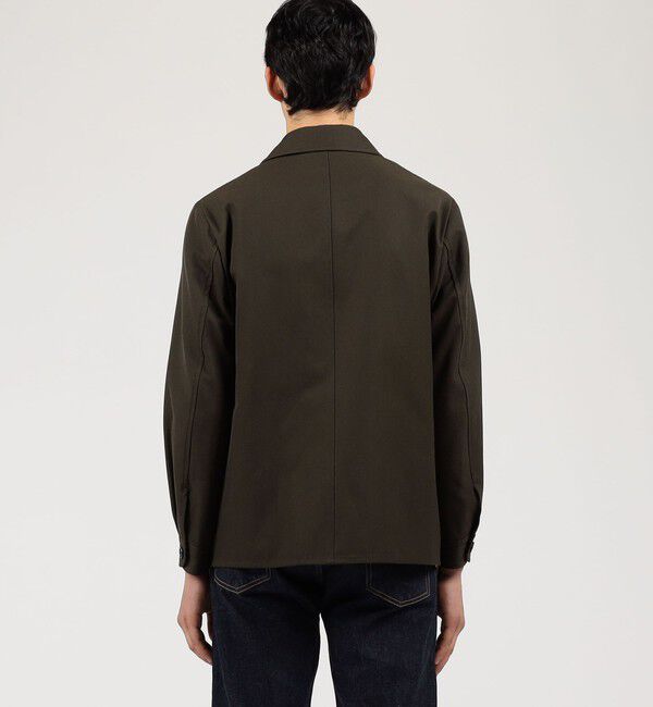 TOMORROWLAND MENS「ウールコットンギャバジン チョアジャケット TRENCH」|ブルゾン・スタジャン|