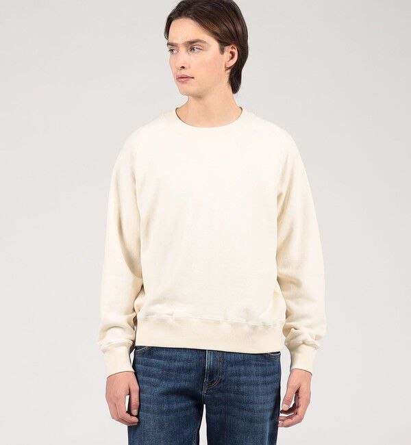 TOMORROWLAND MENS「オーガニックコットン クルーネックスウェット」|スウェット・ジャージ|