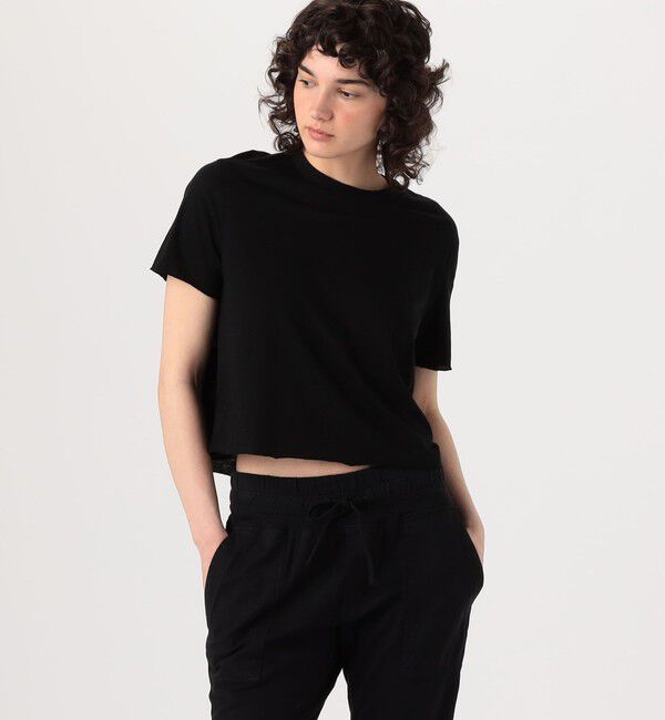 JAMES PERSE「コットンリネンシルク Tシャツ WNMJ3124」|Tシャツ・カットソー|