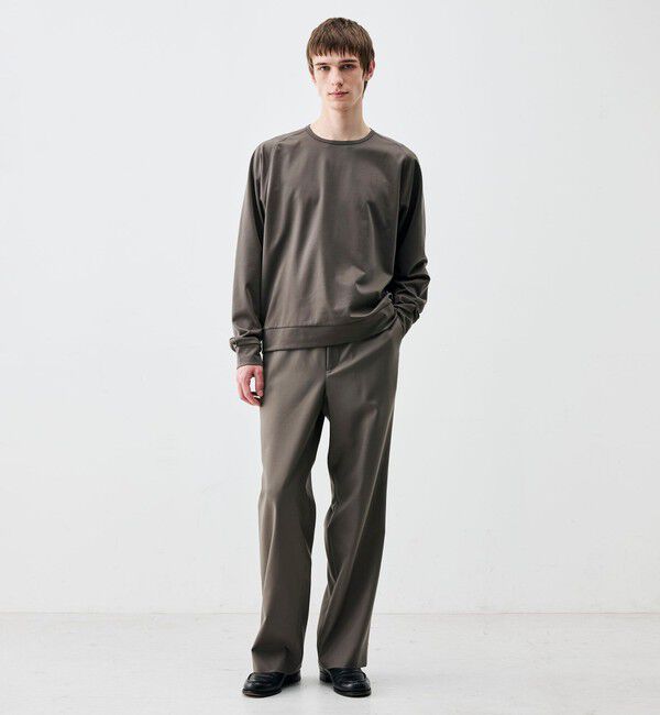 Edition「コットンモックロディ クルーネックプルオーバー」|スウェット・ジャージ|