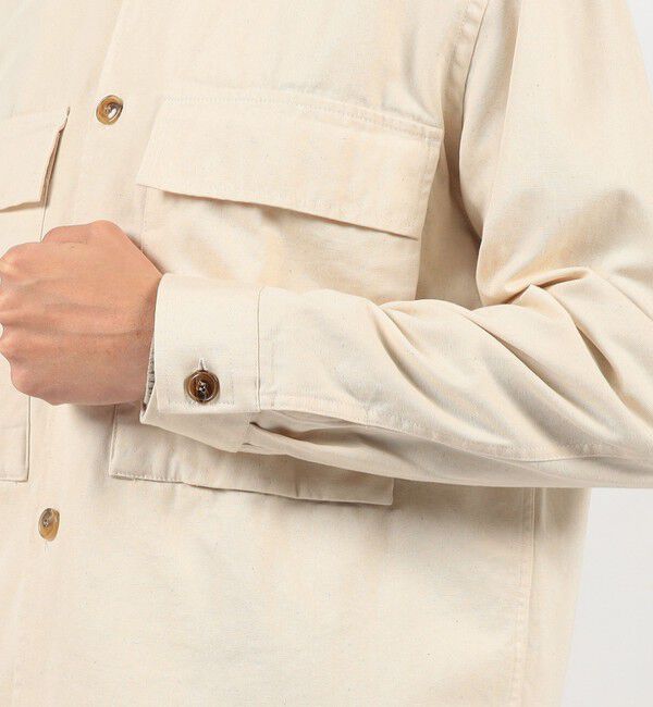 TOMORROWLAND MENS「【別注】GUY ROVER コットン オーバーシャツ」|ブルゾン・スタジャン|