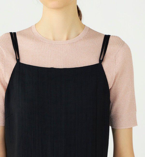 Ballsey「【WEB先行予約】レーヨンリネンブッチャー タイトフィットオールインワン」|オールインワン|