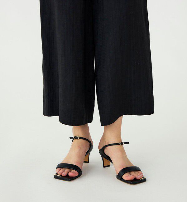 Ballsey「【WEB先行予約】レーヨンリネンブッチャー タイトフィットオールインワン」|オールインワン|