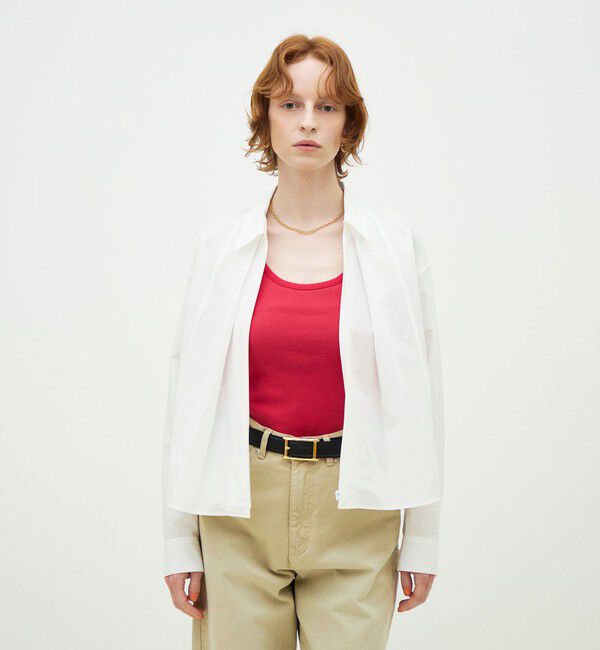 MACPHEE「シルキーリブ キャミソール」|キャミソール|