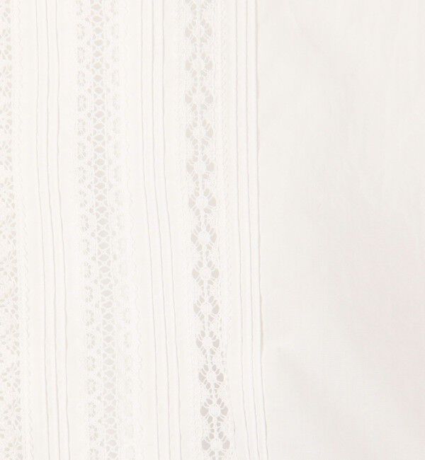 TOMORROWLAND collection「コットンコンビネーション ショートブラウス」|シャツ・ブラウス|