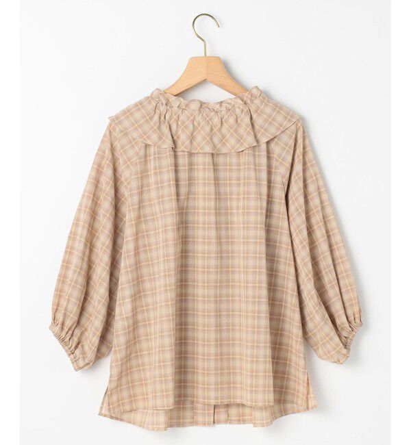 組曲「ライトトロピカルロールネック ブラウス」|シャツ・ブラウス|