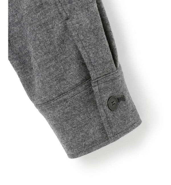 23区「【滝沢眞規子さん着用/VERY掲載/洗える】ウールミルドジャージー シャツ」|シャツ・ブラウス|