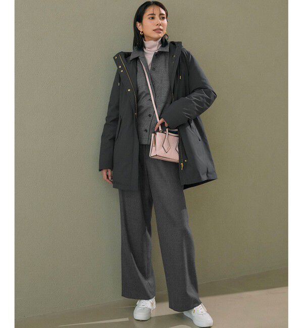 23区「【滝沢眞規子さん着用/VERY掲載/洗える】ウールミルドジャージー シャツ」|シャツ・ブラウス|